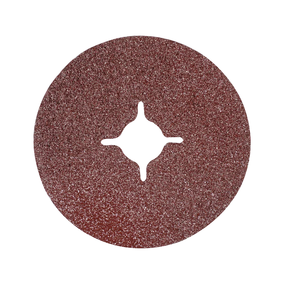 Silverline 115mm Fibre Discs 10 Pack 36 Grit Aluminium Oxide for Angle Grinders