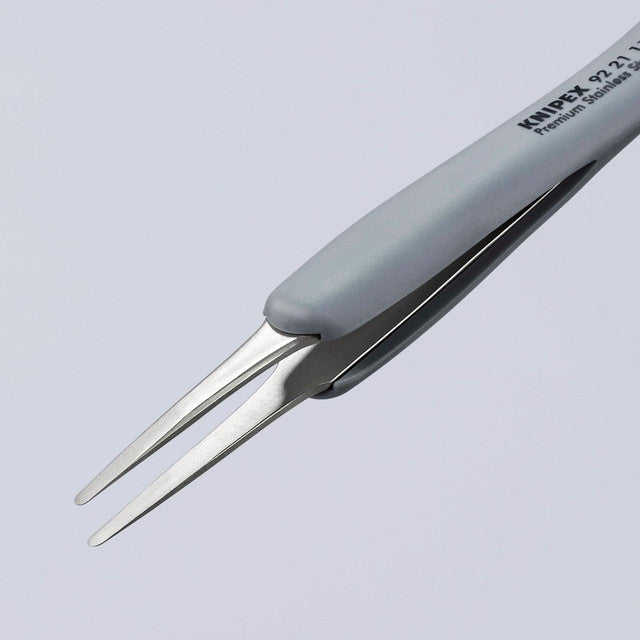 KNIPEX ESD Precision Tweezers 123mm Rubber H&les Antimagnetic Corrosion Resist.