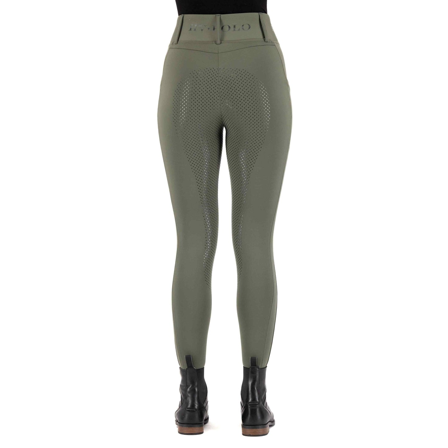 HV Polo Favourite Summer Full Grip Riding Tights #colour_meadow