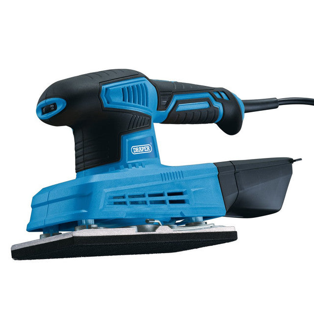 Draper Tools 230V 240W Variable Speed 1/3 Sheet Sander with Dust Collection
