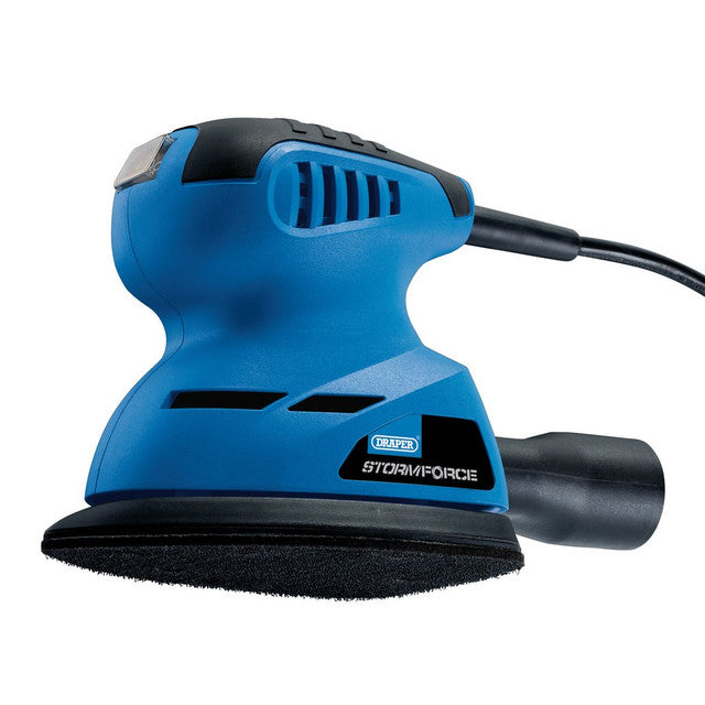 Draper Tools Storm Force 230V Tri-Base Detail Sander 125W with Dust Extraction