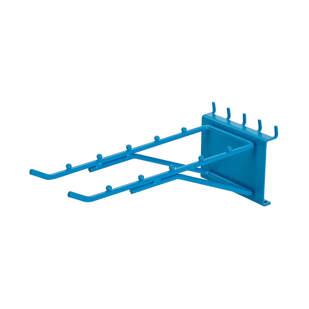 Silverline 8pk Multipurpose Indexed Holder Blue Compatible with Pegboard