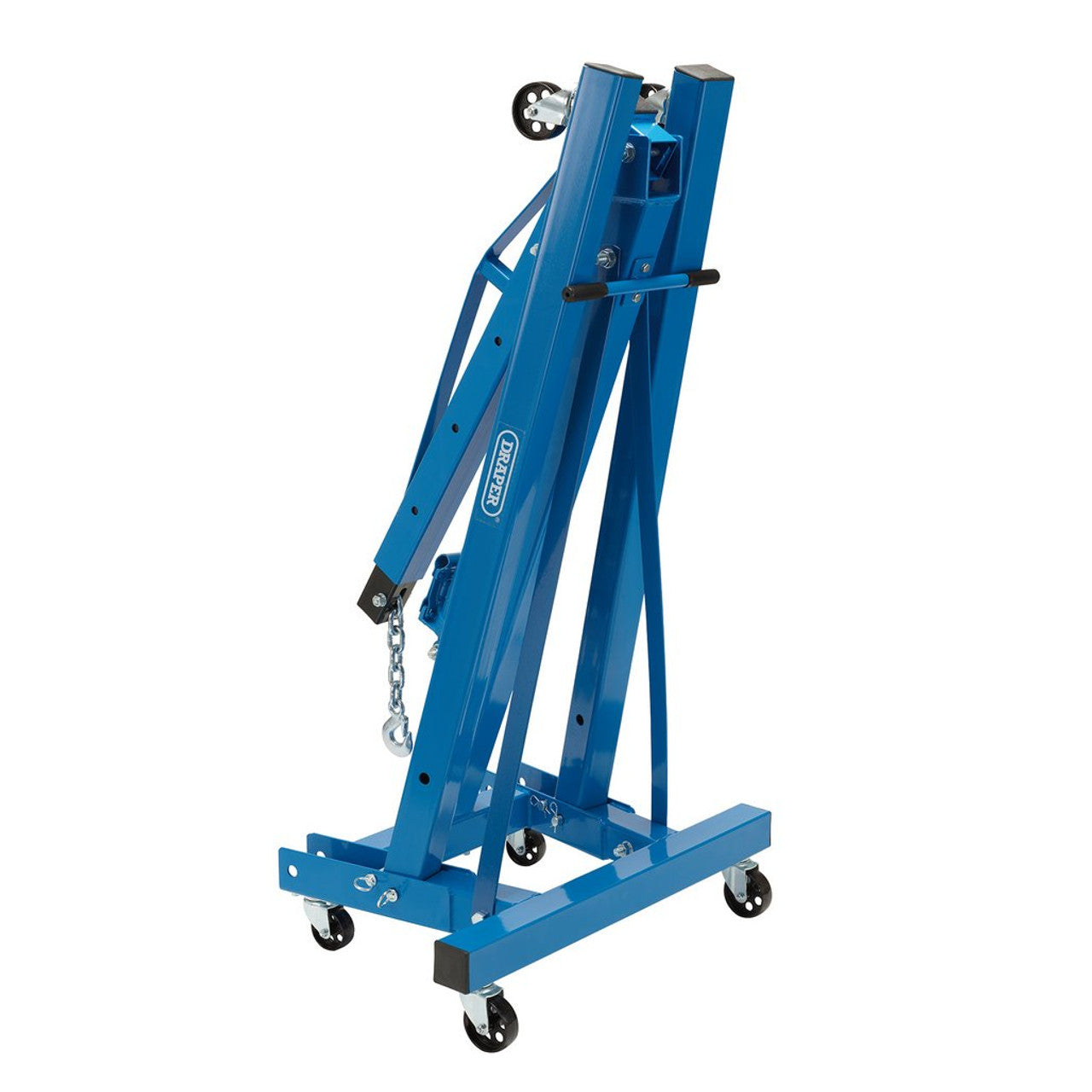 Draper Tools 2 Tonne Engine Crane with Hydraulic Pump and Folding Design