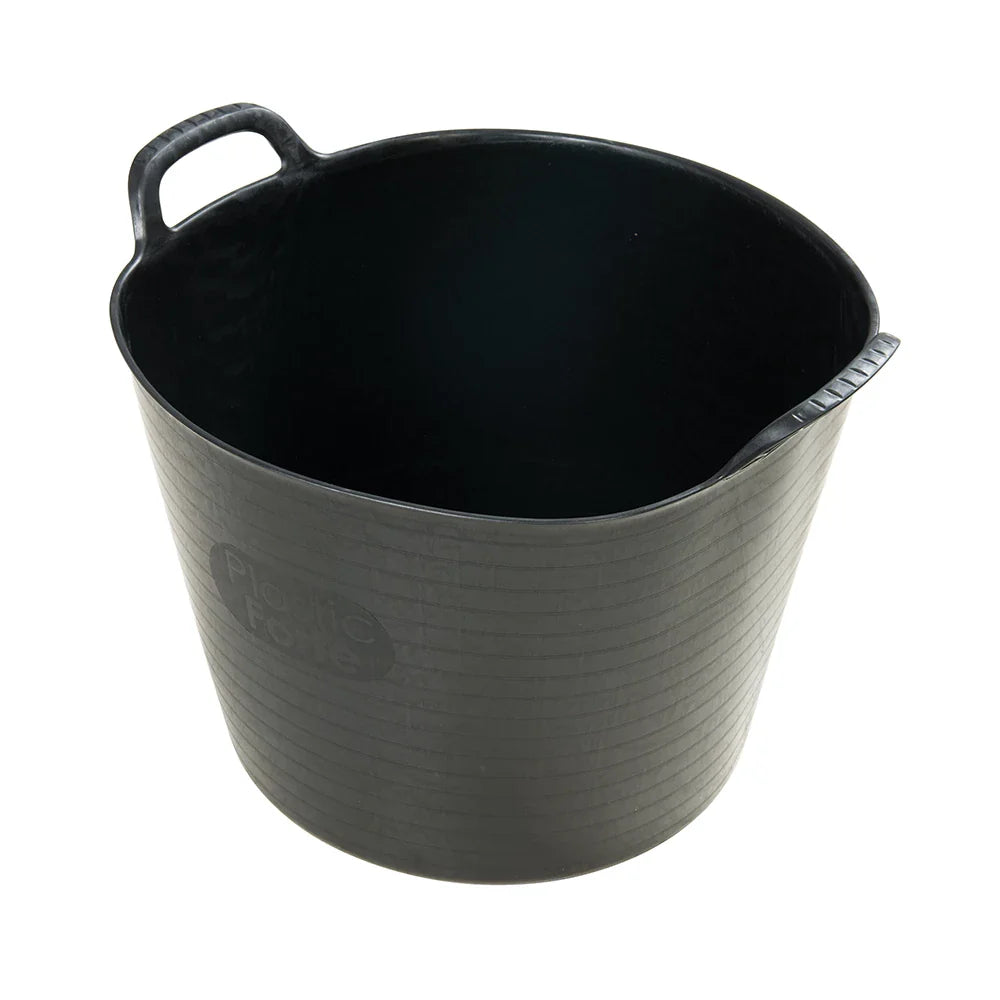 Silverline 42L Multi-Purpose Flexible Tub Strong Transport Bucket for All Uses
