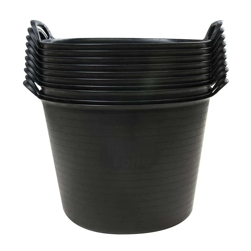 Silverline 42L Multi-Purpose Flexible Tub Strong Transport Bucket for All Uses