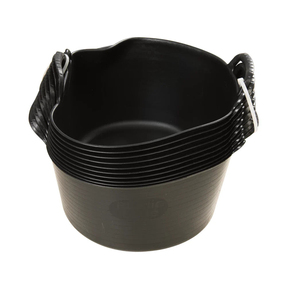Silverline 42L Multi-Purpose Flexible Tub Strong Transport Bucket for All Uses