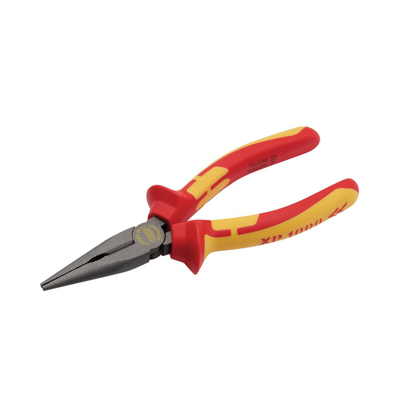 Draper XP1000 VDE Long Nose Pliers 160mm Soft Grip 1000V AC 1500V DC