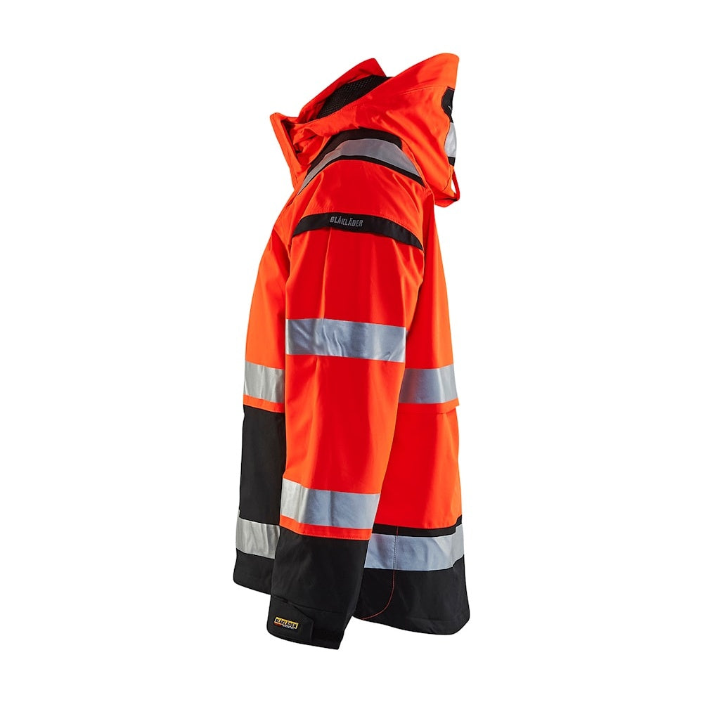 Blaklader Hi-Vis Shell Jacket 4987 Waterproof Breathable Reflective Safety Wear