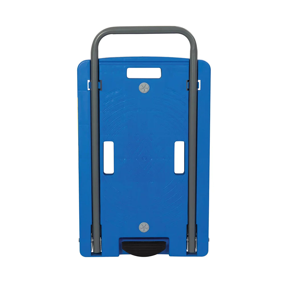 Silverline Polypropylene Platform Hand Truck 100kg Capacity Foldable Handle