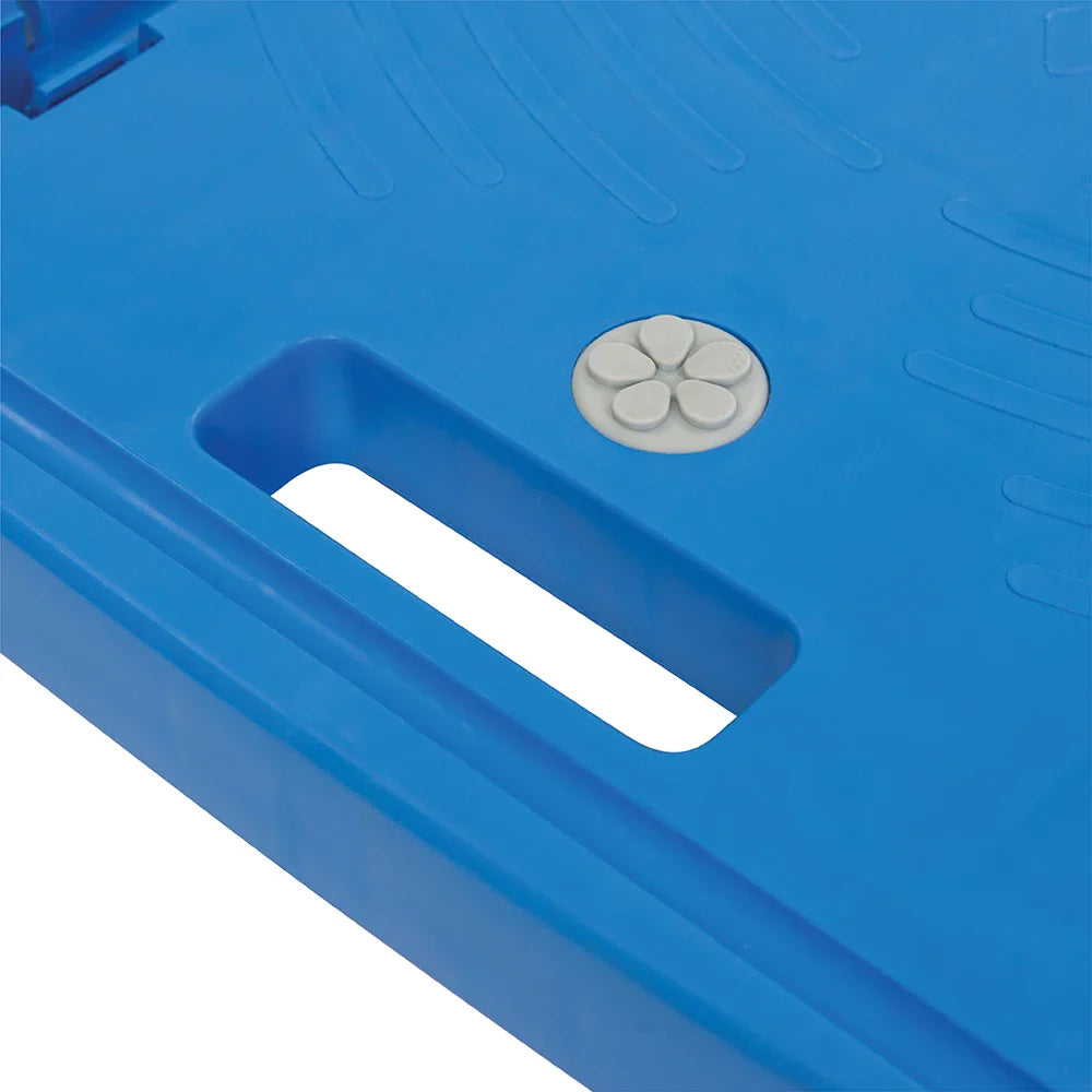 Silverline Polypropylene Platform Hand Truck 100kg Capacity Foldable Handle