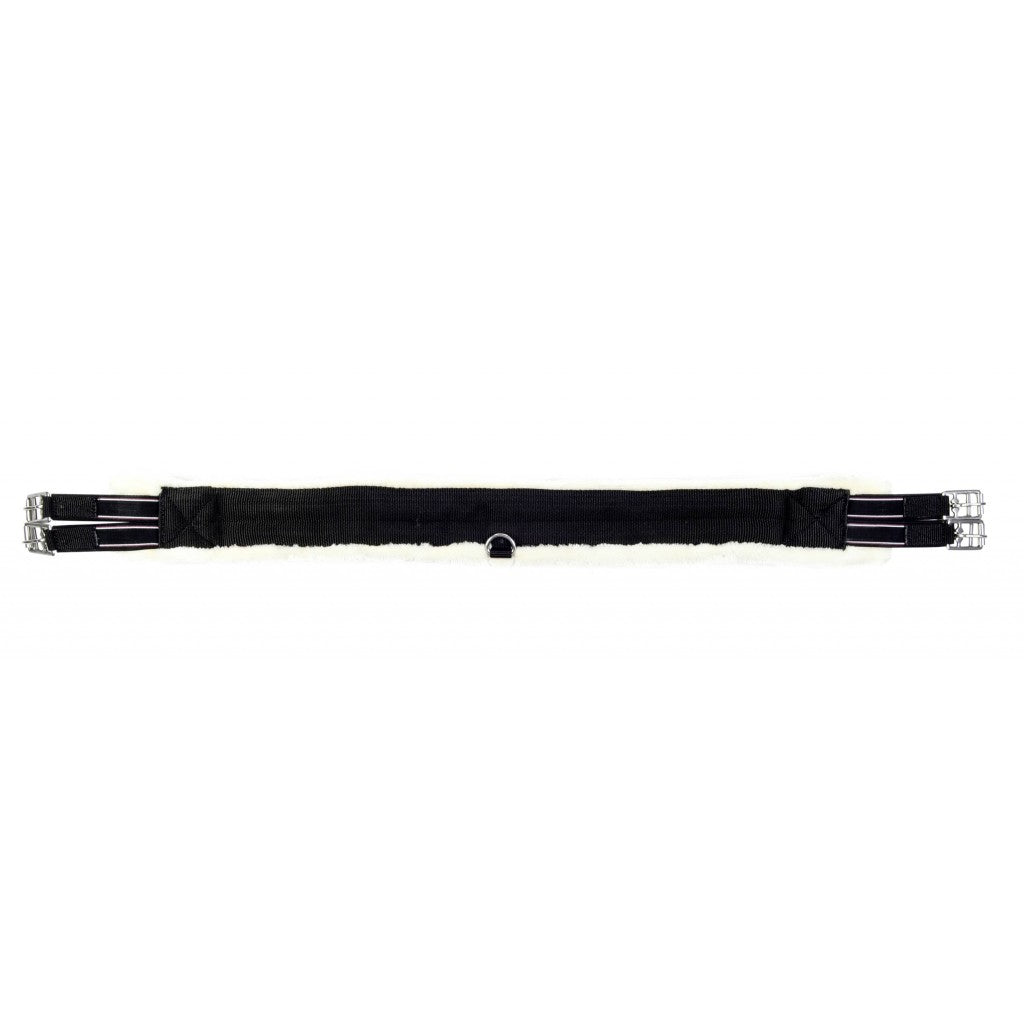 HKM Horse Girth -Teddy- Heavy-Duty Web Material With Elastic and Buckles