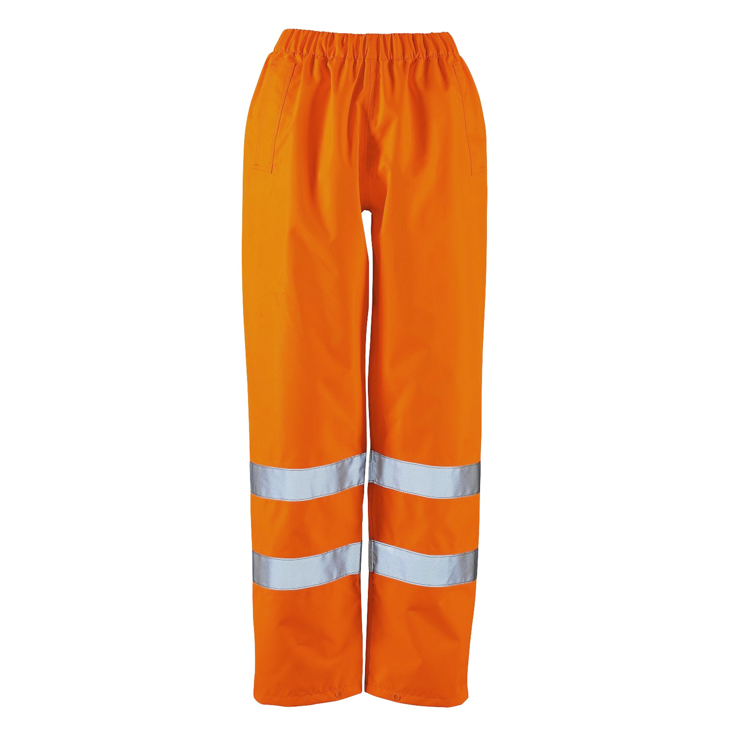 Supertouch Ladies Hi Vis Orange Dua Over-Trousers EN 343 Waterproof Class 1