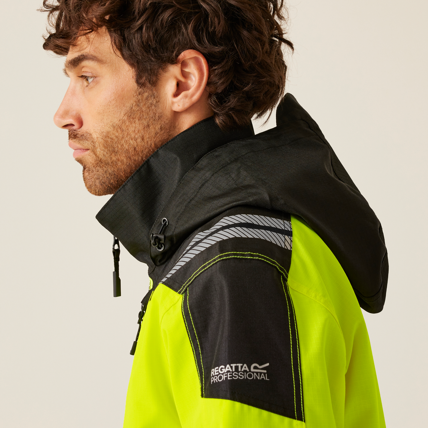 Regatta Professional Hi-VIS X-PRO Waterproof Shell Jacket Class 2 Mens S-4XL