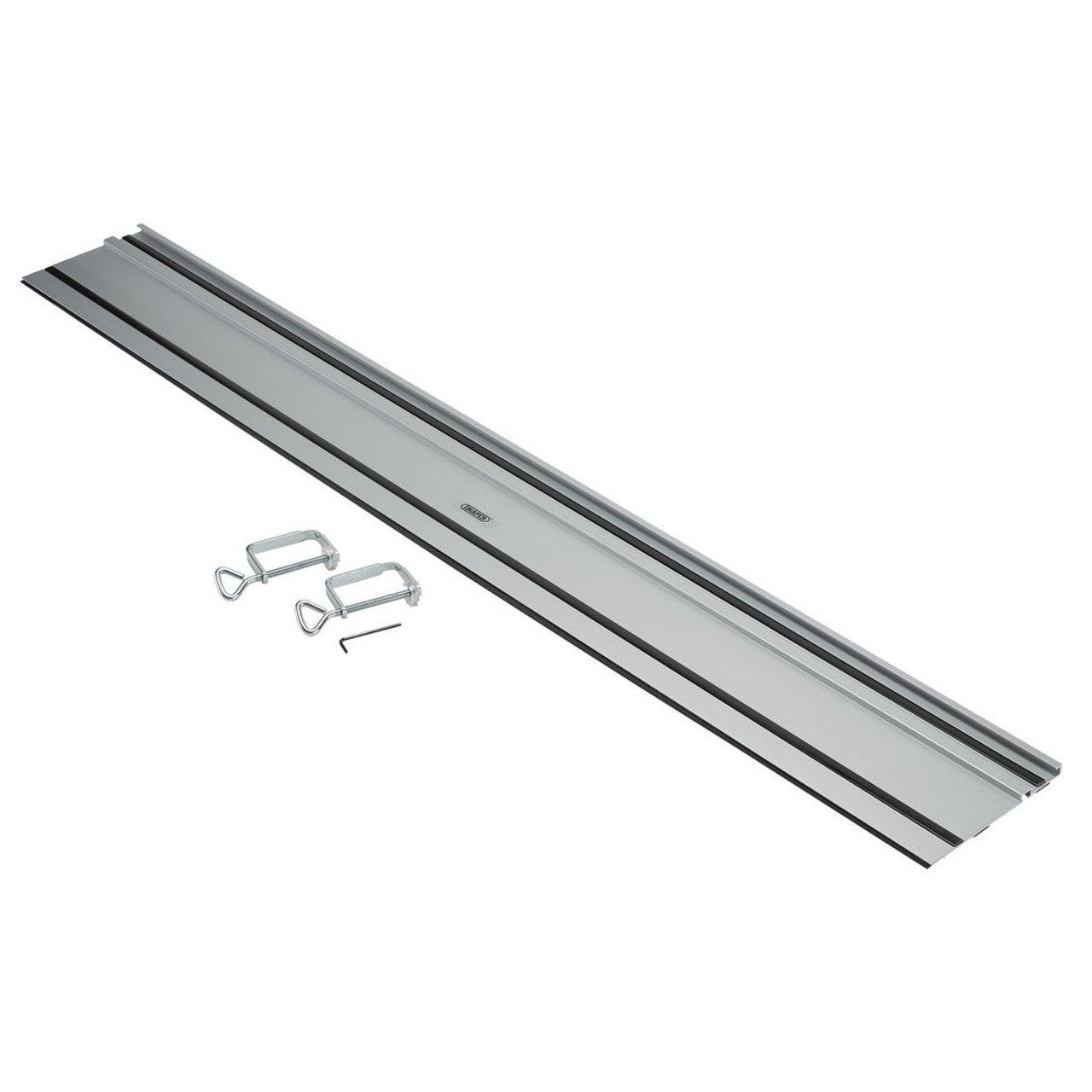 Draper 1.4M Guide Rail for Plunge Saw with Anti-Slip Grip and Connector Clip