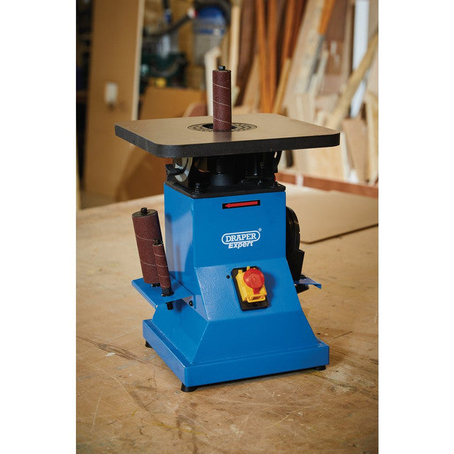 Draper Expert 230V Oscillating Spindle Sander 370W with Dust Extraction