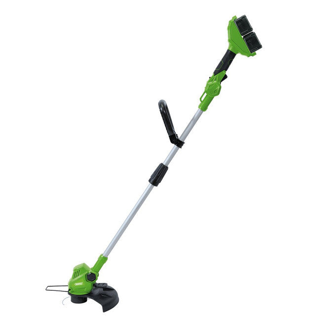 Draper Tools D20 40V Cordless Grass Trimmer Adjustable Head Auto-Feed Line