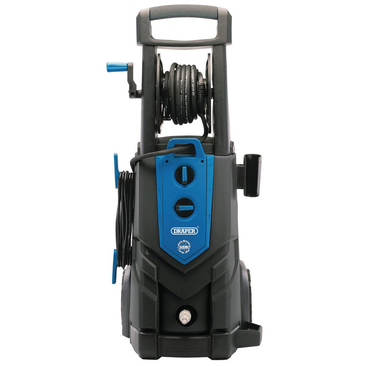 Draper Tools 2500W Pressure Washer 195Bar Induction Motor with Hose & Nozzles