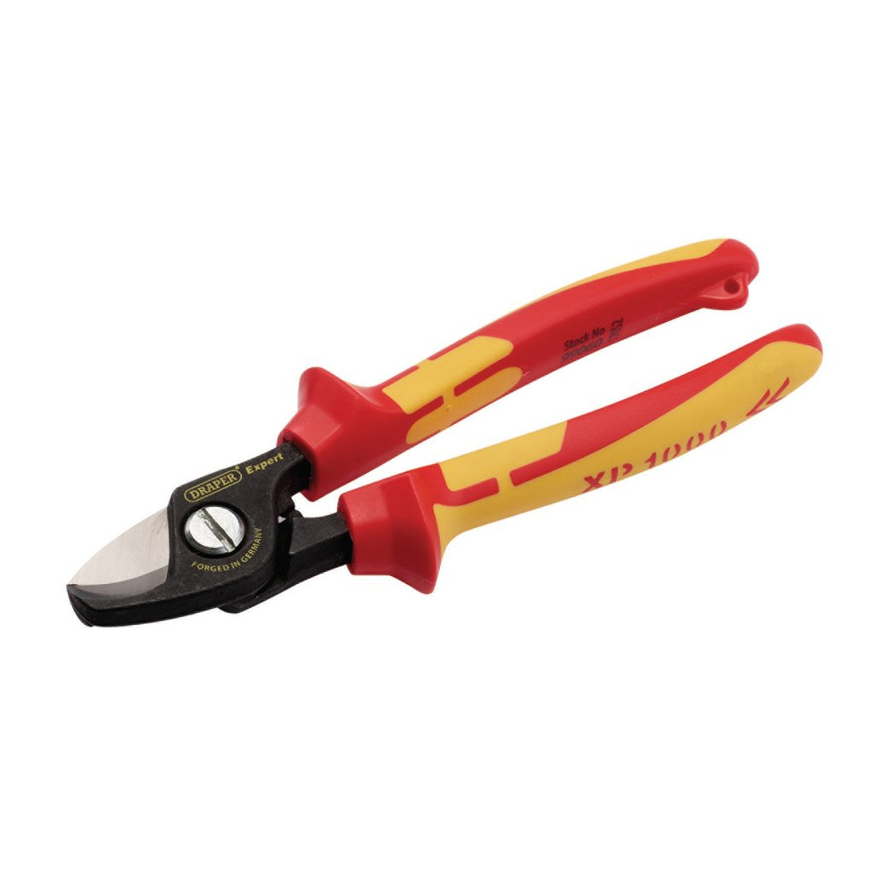 Draper Tools XP1000 VDE Cable Shears 170mm Tethered Live Circuit Cutting