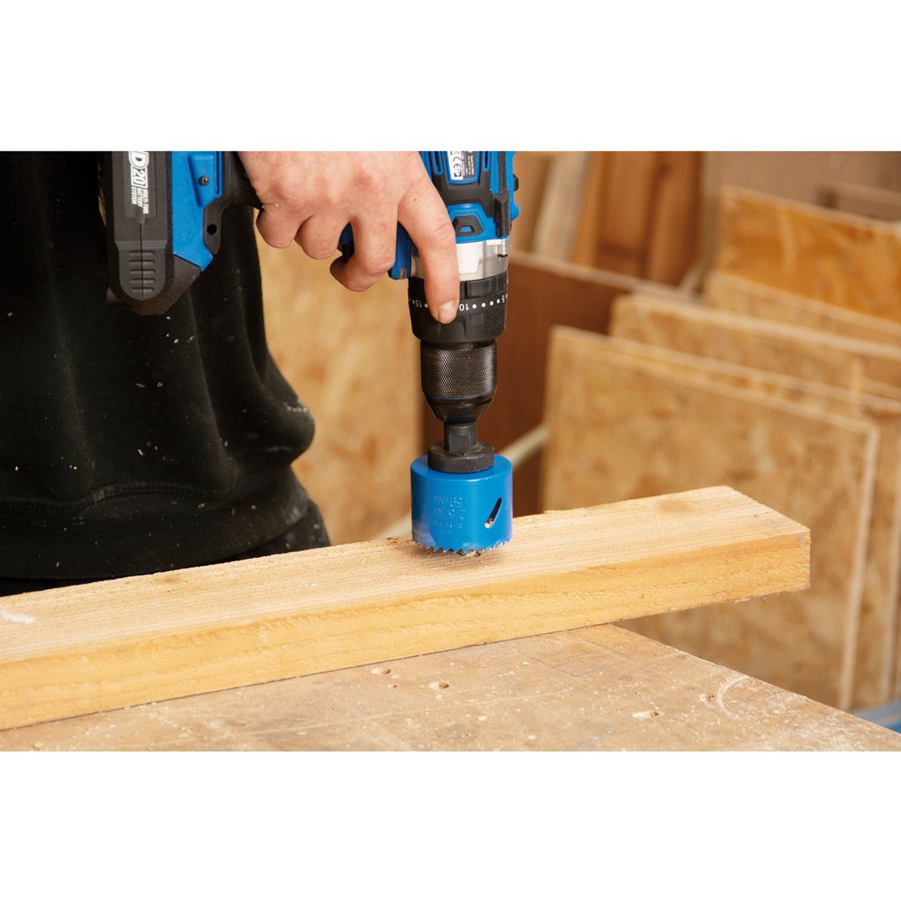 Draper Tools 59mm HSS Bi-Metal Hole Saw for Metal, Wood & Plastic Cutting