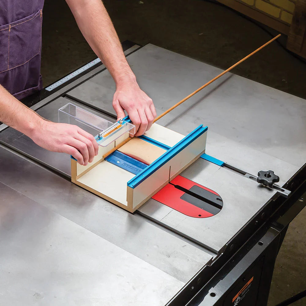 Rockler Table Saw Small Parts Sled for Precise 90Â° Cuts & Safety