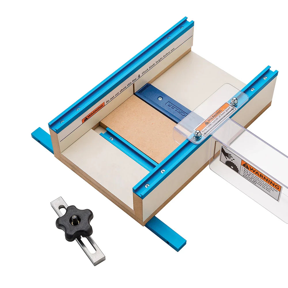 Rockler Table Saw Small Parts Sled for Precise 90Â° Cuts & Safety