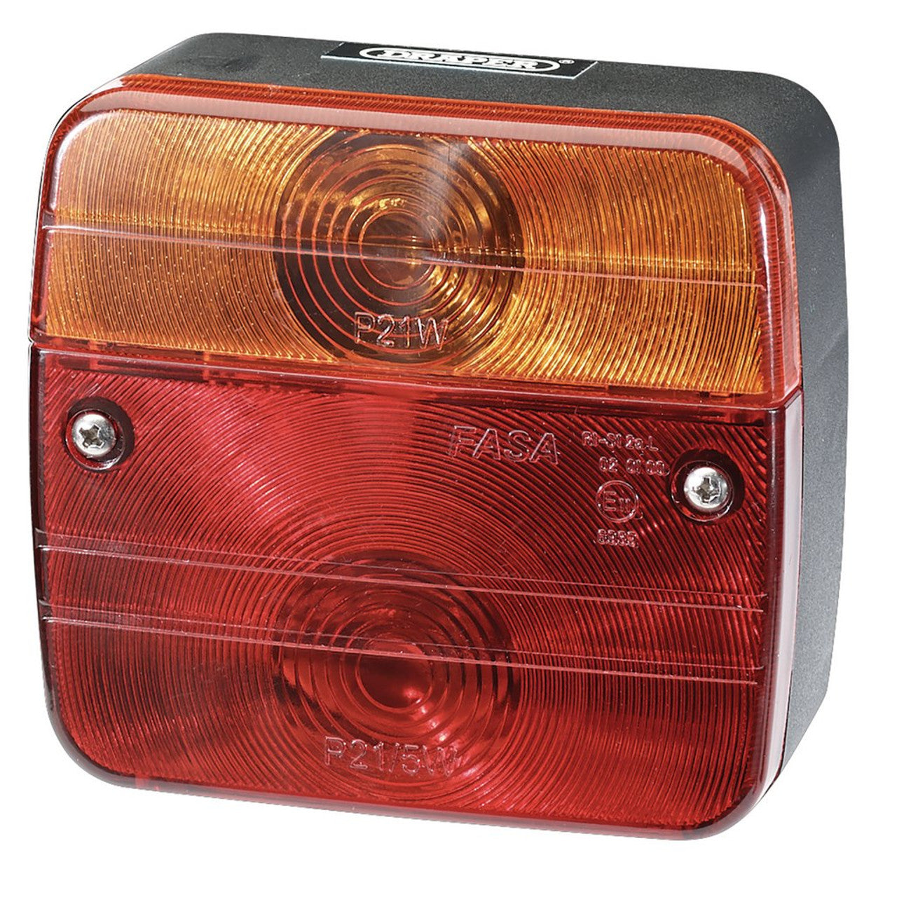Draper Tools 12V Rear Light Cluster with Taillights Brake Lights Indicators
