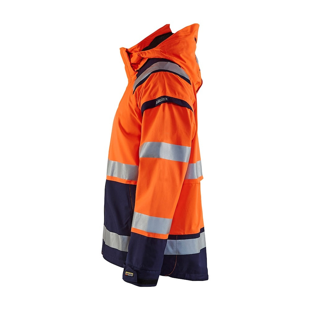 Blaklader Hi-Vis Shell Jacket 4987 Waterproof Breathable Reflective Safety Wear
