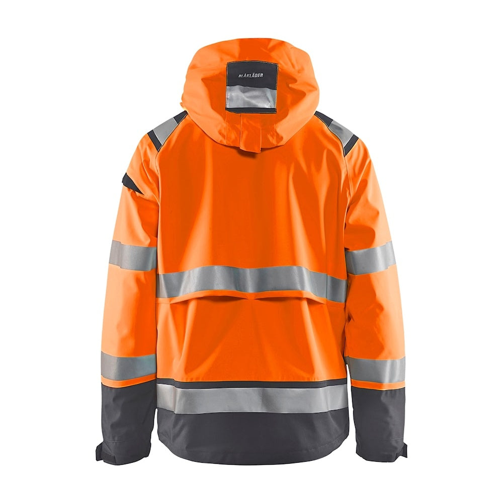 Blaklader Hi-Vis Shell Jacket 4987 Waterproof Breathable Reflective Safety Wear