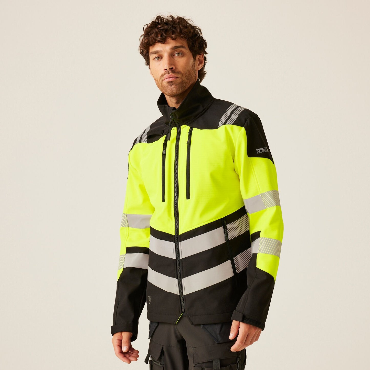 Regatta Professional Hi-Vis X PRO 3 Layer Softshell Jacket Class 2 Orange