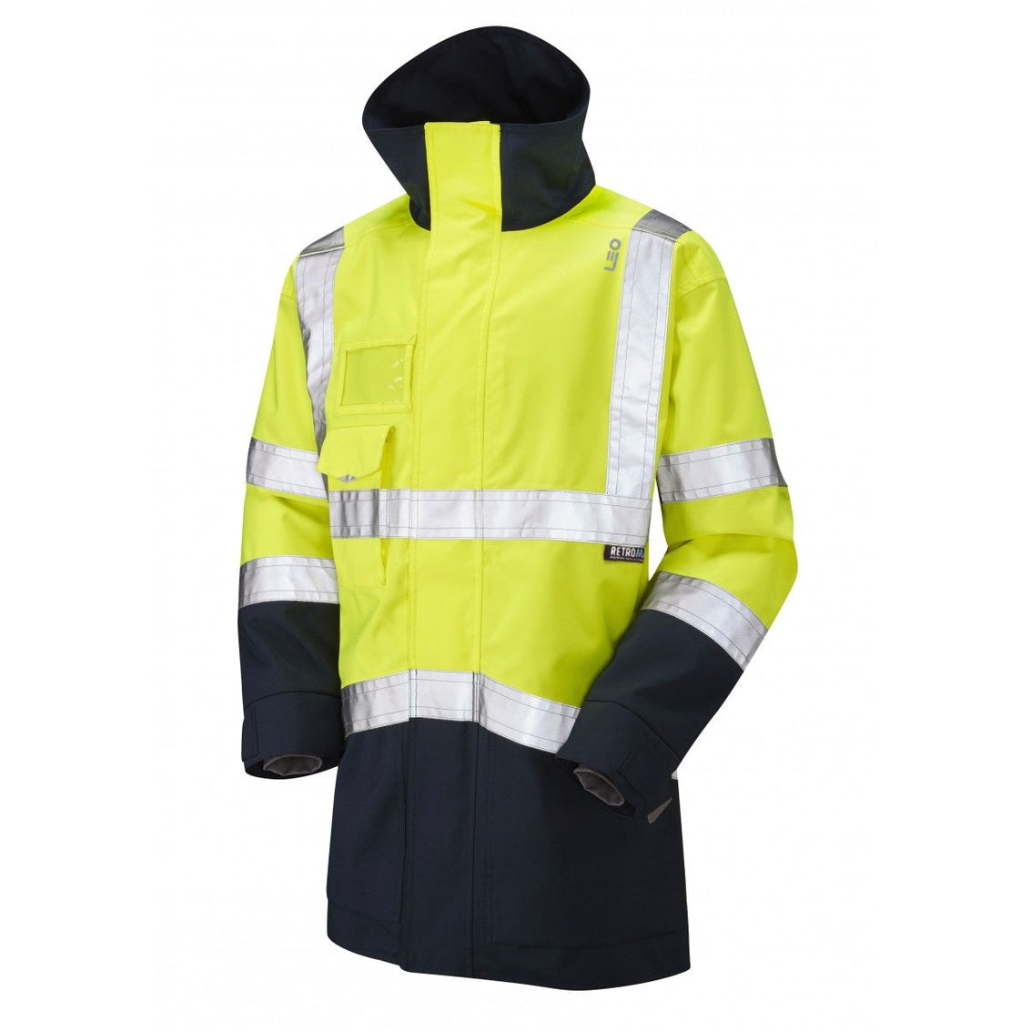 Leo Workwear Clovelly Hartland 3-in-1 Anorak Fleece Jacket Waterproof Class 3