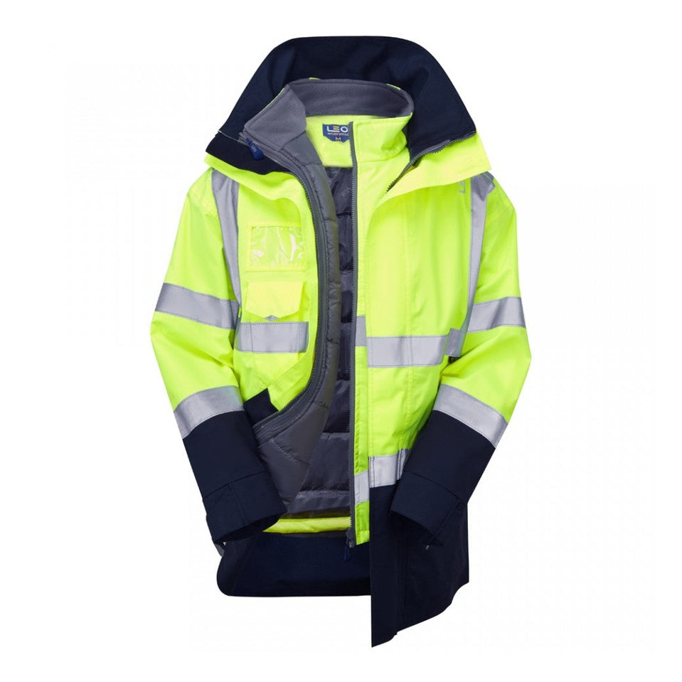 Leo Workwear Clovelly Torrington 3-in-1 Anorak Bodywarmer Waterproof S-6XL
