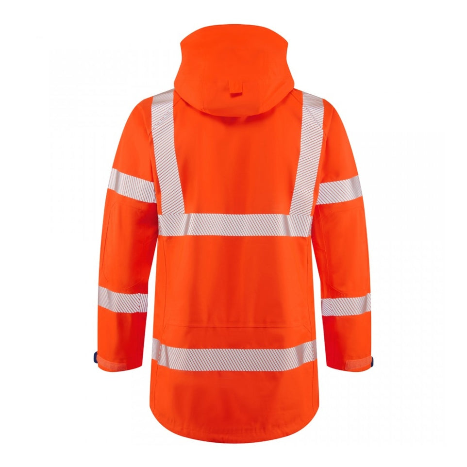 Leo Workwear Marisco LTEC 20K Waterproof Jacket, Breathable, Adjustable Hood