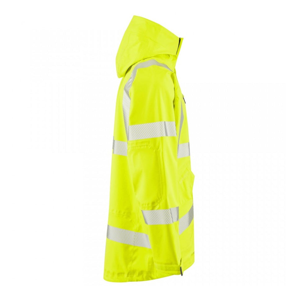 Leo Workwear Marisco LTEC 20K Waterproof Jacket, Breathable, Adjustable Hood