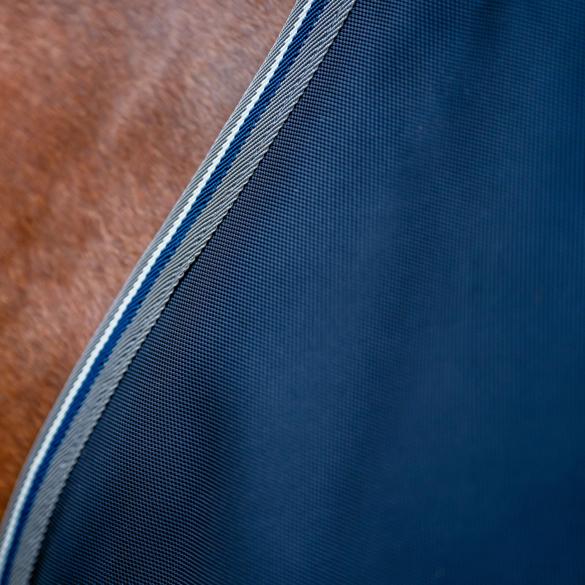 Horseware Ireland Rambo 1680D 50g Turnout Rug #colour_navy-thunderstorm-grey-silver