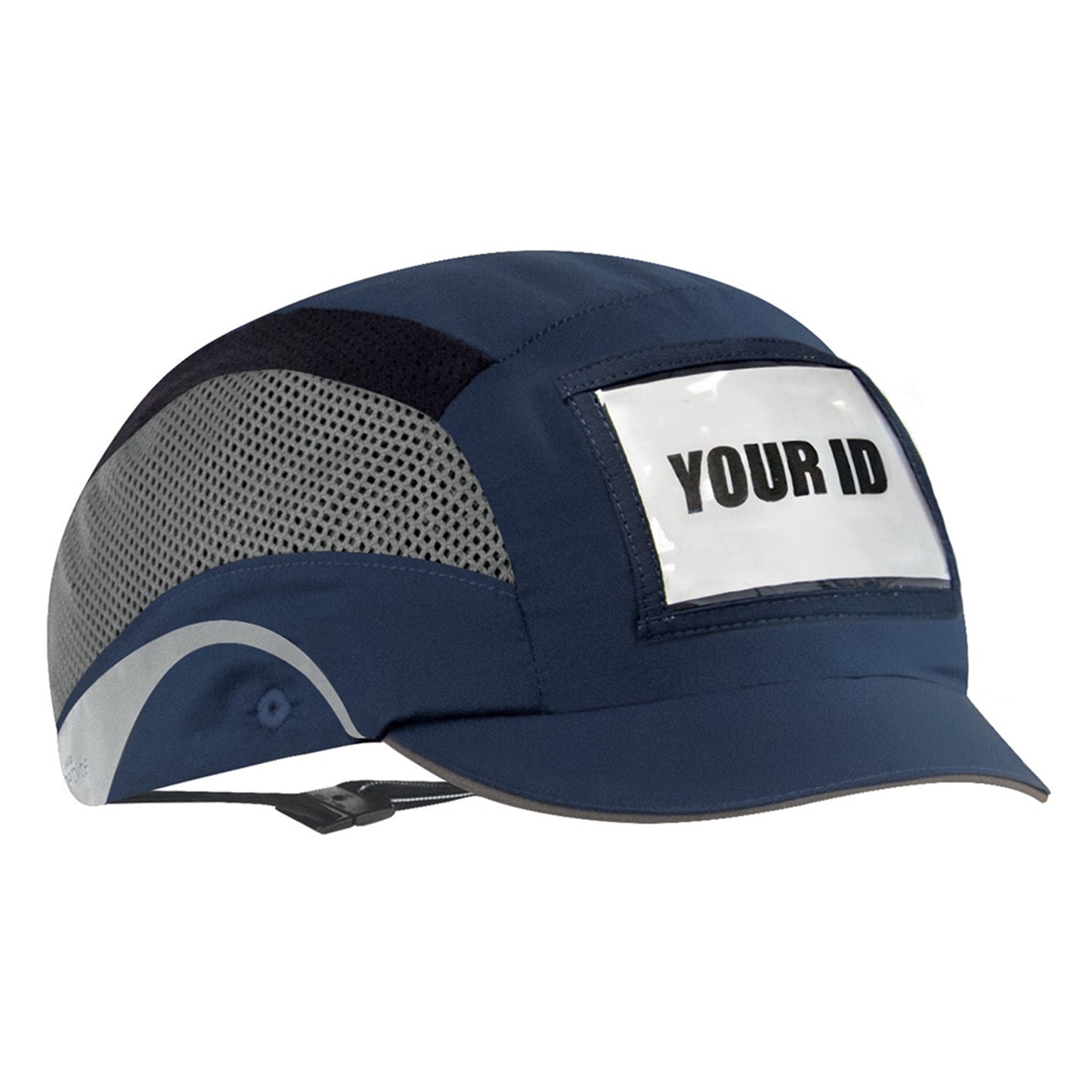 JSP HardCap AeroLite Micro Peak Bump Cap with Badge Holder - Lightweight Safety