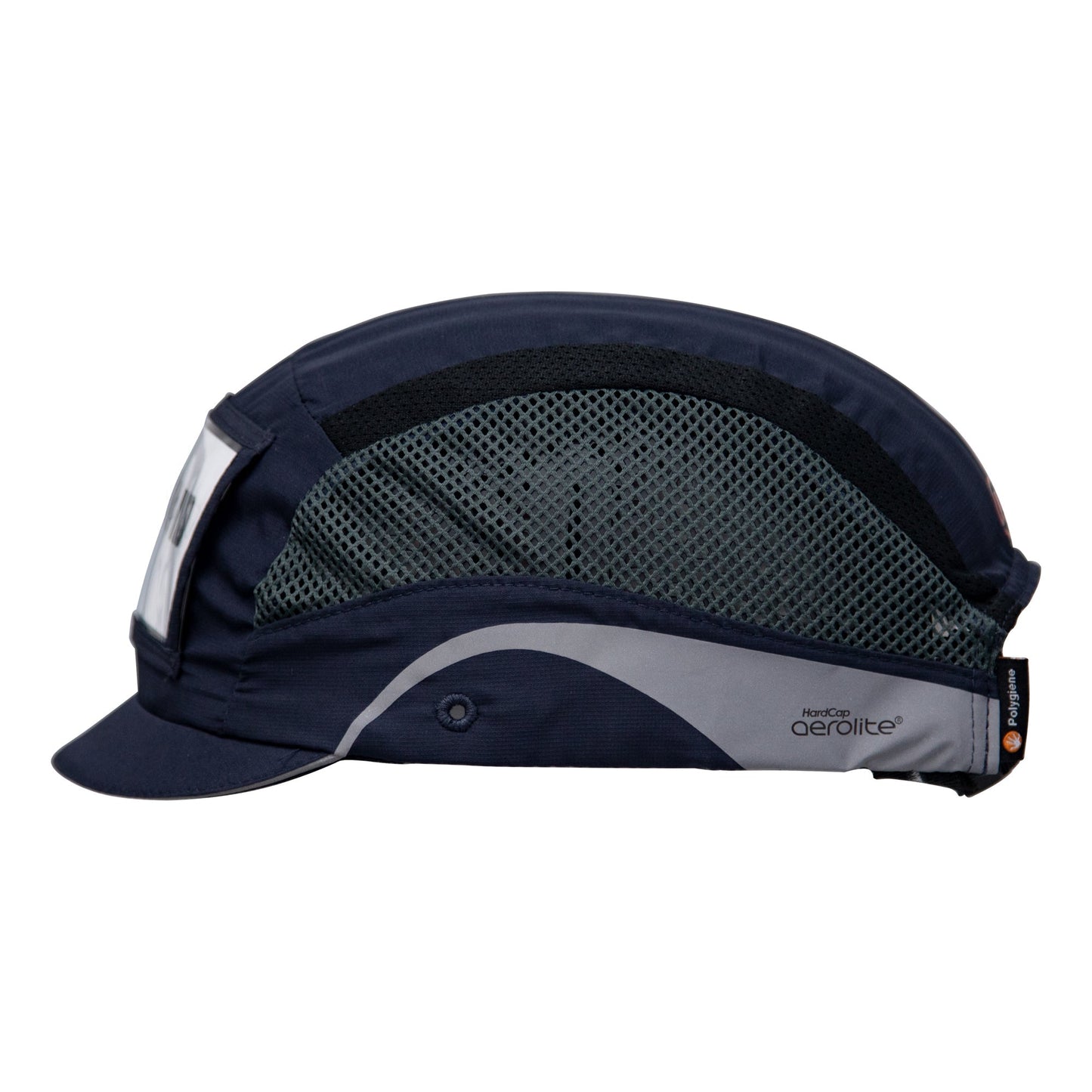JSP HardCap AeroLite Micro Peak Bump Cap with Badge Holder - Lightweight Safety