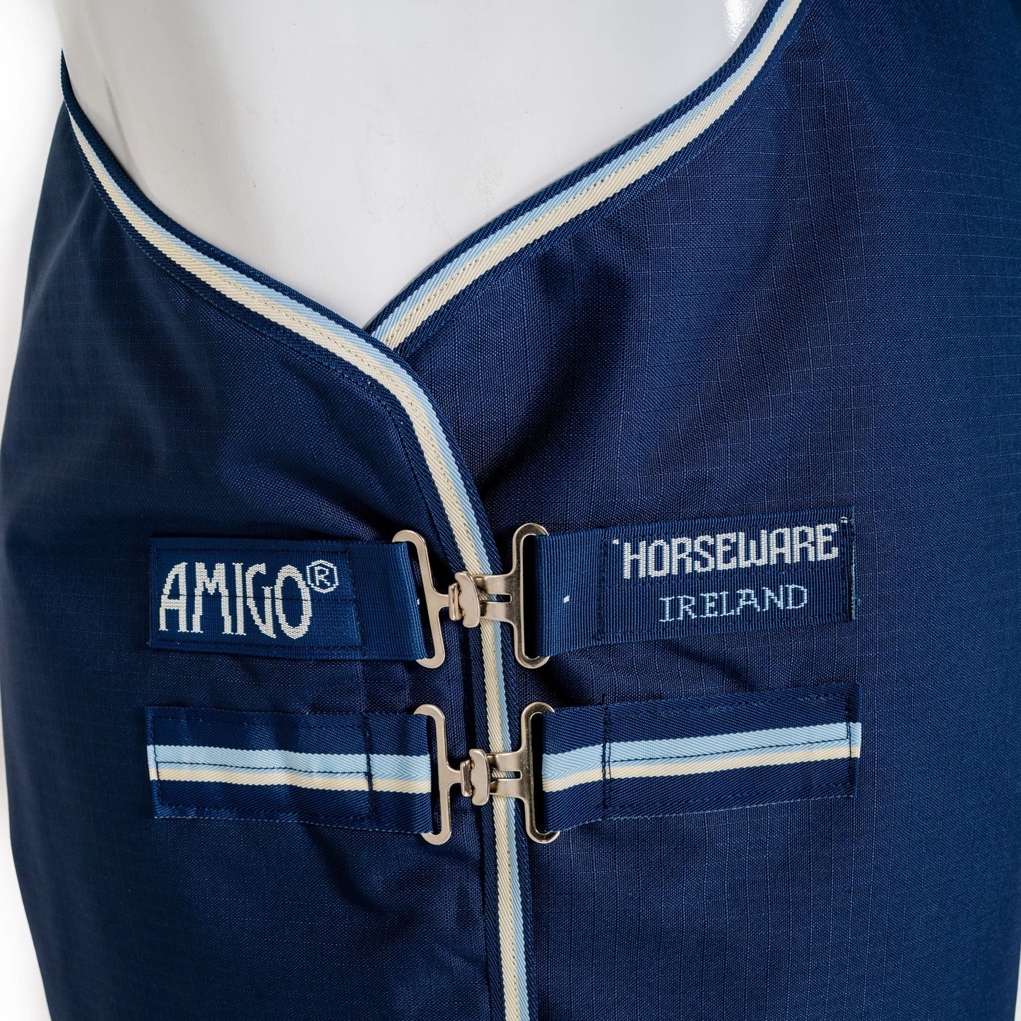 Horseware Ireland Amigo Ripstop 900D 200g Pony Turnout Rug #colour_witney-navy
