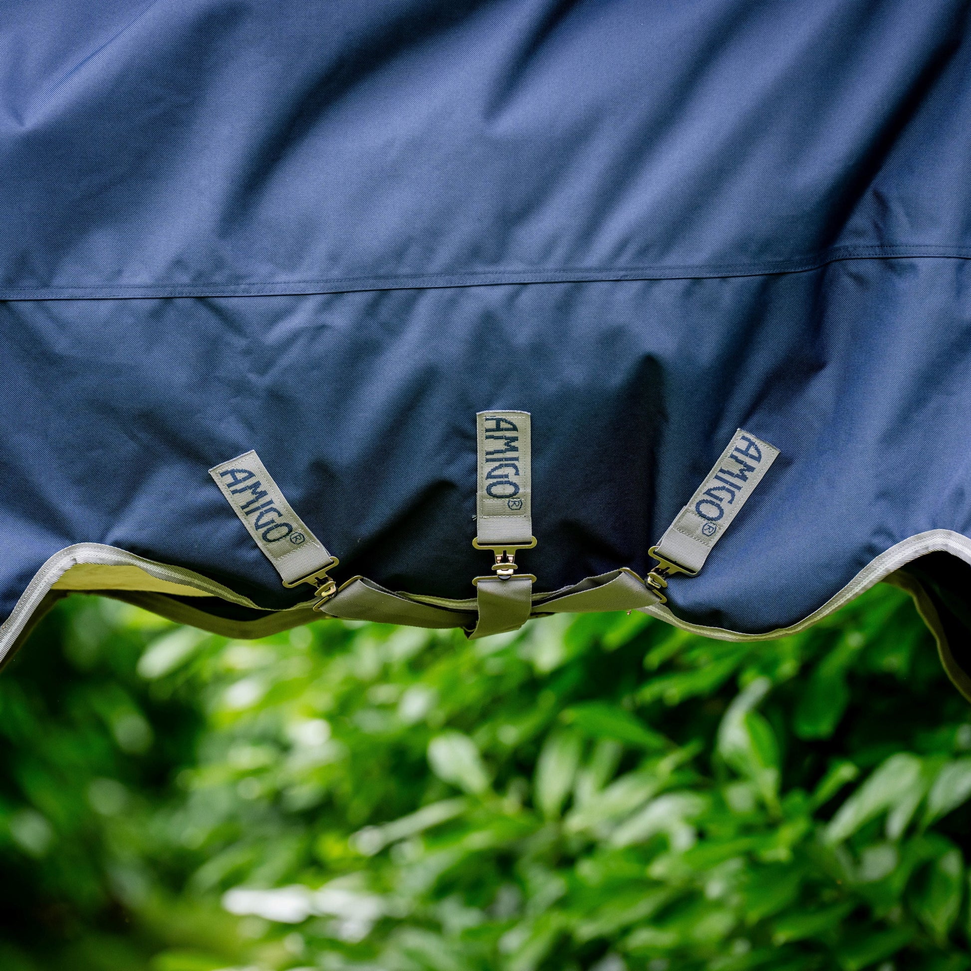 Horseware Ireland Amigo 1200D XL 150g Turnout Rug #colour_navy-titanium-grey-silver