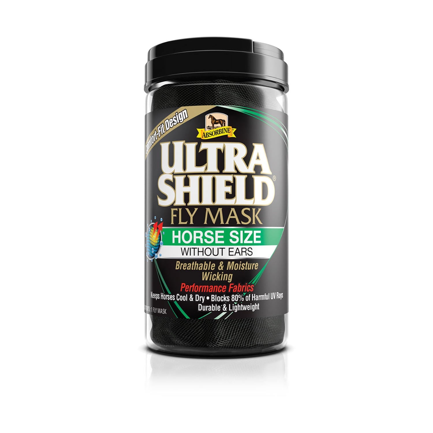 Absorbine UltraShield Fly Mask without Ears #size_horse