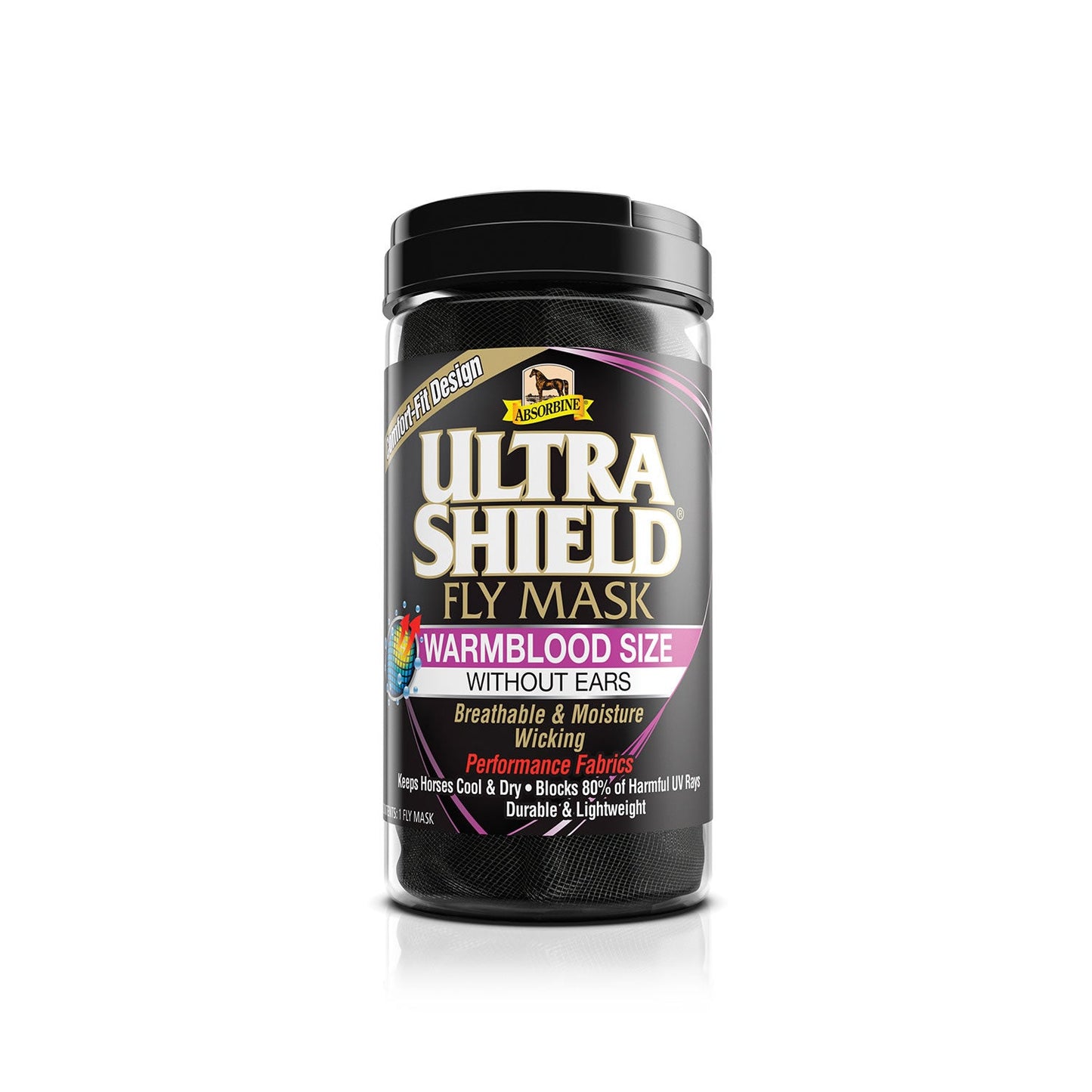 Absorbine UltraShield Fly Mask without Ears #size_warmblood