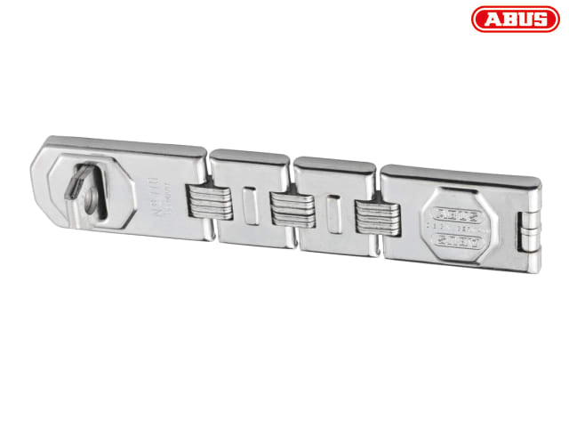 ABUS 110/230 Hinged Hasp & Staple 230mm Steel Construction for Chests Cupboards