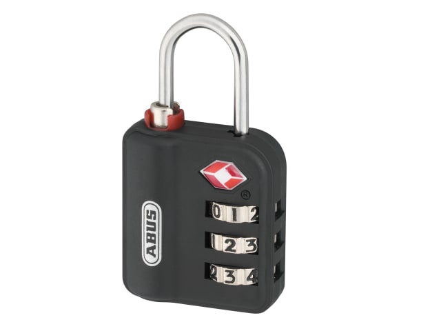 ABUS TSA 147 30mm Combination Luggage Padlock for Travel Security