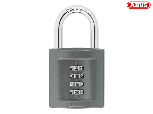 ABUS 158/50 50mm 4-Digit Combination Padlock Die-Cast Body Medium Security