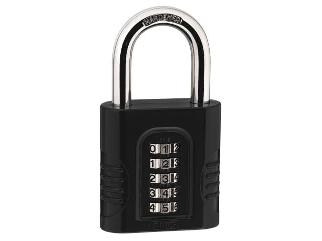 ABUS 158/65 Heavy-Duty 5-Digit Combination Padlock Die-Cast Body 65mm