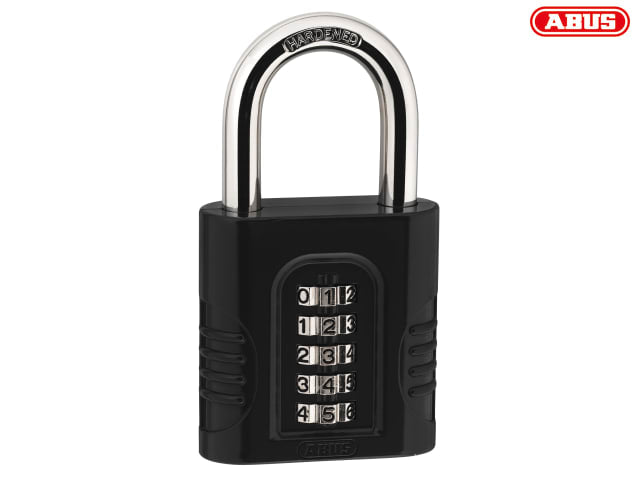 ABUS 158/65 Heavy-Duty 5-Digit Combination Padlock Die-Cast Body 65mm