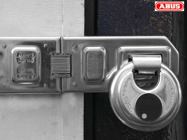ABUS Diskus 20/70mm Plus Padlock Stainless Steel High Security 2 Keys Carded