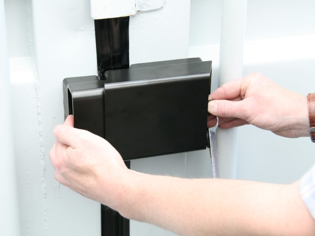 ABUS 215/100 Container Lock with 37RK/70HB100 High Security Padlock