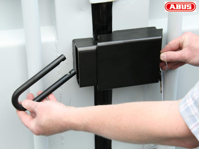 ABUS 215/100 Container Lock with 37RK/70HB100 High Security Padlock