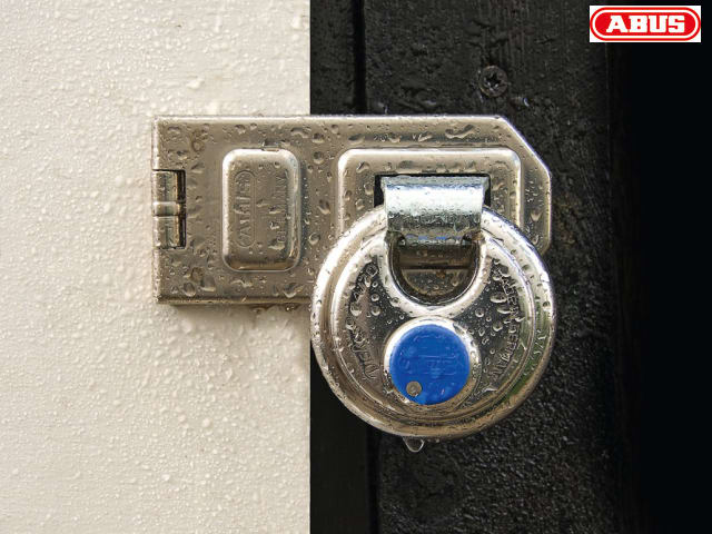 ABUS 24IB/60mm Diskus Padlock Stainless Steel Marine Security Lock with 2 Keys
