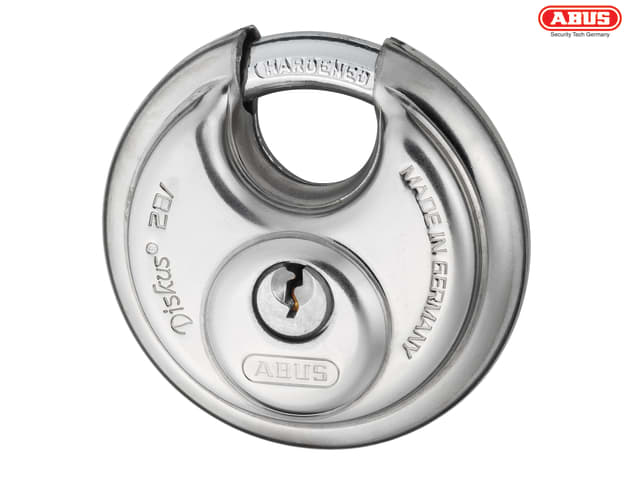 ABUS 28 Series Diskus Padlock 70mm Stainless Steel Tamper-Proof Security Lock